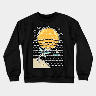 Sun Sleep (for Dark Color) Crewneck Sweatshirt